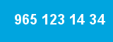 965 123 14 34